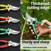 Stainless Steel Gardening Shears, Multi-Purpose Pruner for Trimming, Fruit Picking & Grafting, Sharp & Durable Tool