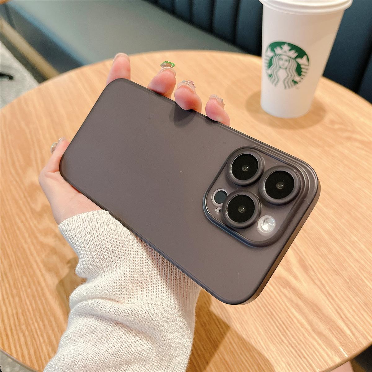 

Ультратонкий PP чехол Fundas для iphone 15 Pro Max 11 12 13 mini 14 15 16 Plus Полное покрытие 15 Pro max Матовый противоударный чехол For iPhone 16 Plus