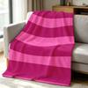 Pink Blush Flannel Blanket Warm Soft Halloween Christmas Couch Warm Cozy Decorative Decor Gift for All Season