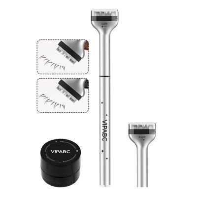 Lower Eyelash Stamp Set Waterproof Natural Long-lasting DIY Under Eyelash Template Seal Black/ Brown Quick Makeup Tool