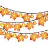 OEING Autumn Leaves & Pumpkin USB String Lights
