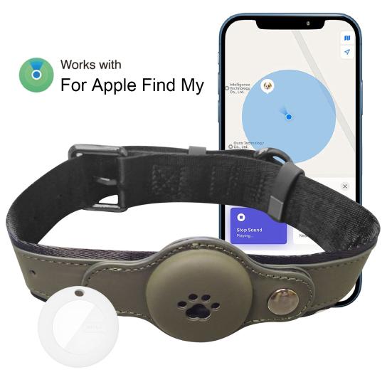 Waterproof Dog GPS Tracker Collar for IOS Lightweight Long Battery Life Real-Time Anti-lost Pet Locator Fits Small Medium Large Dogs