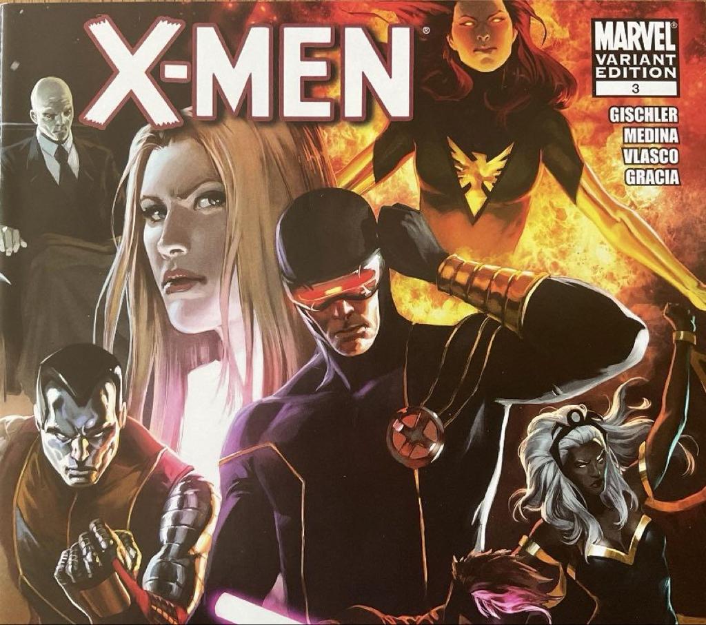 [USED] X-men 3 Djurdjevic variant cover American comic leaf