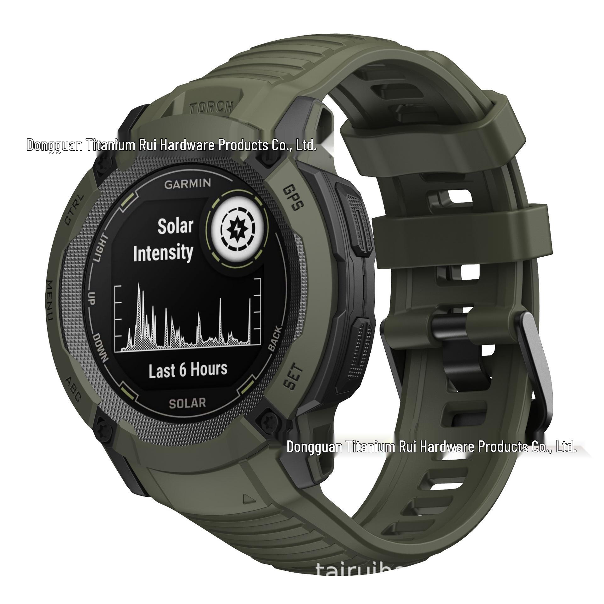 

Сменный силиконовый спортивный ремешок Garmin Instinct 2X с быстросъемным креплением