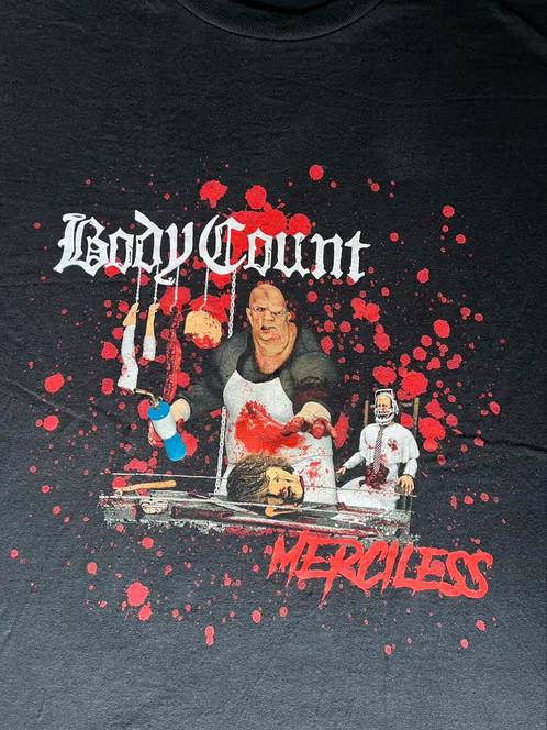 

New Popular Body Count Black T-Shirt Cotton RD326 Unisex T-Shirt XXXXL