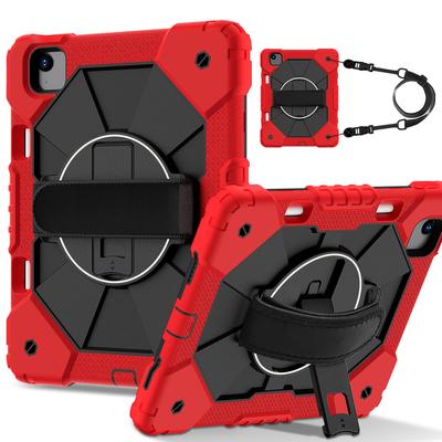 Silicone+PC Tablet Cases for IPad Pro11/Pro 11 2024 M3 Cover for IPad Air11/Air 11 2026/2025 Case A2899/A2902 Rotate Stand Shell