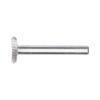 652F Y Type Carbides Rotary File TungstenSteel Grinding Head Slotting Milling Shank Single Engraving Tools