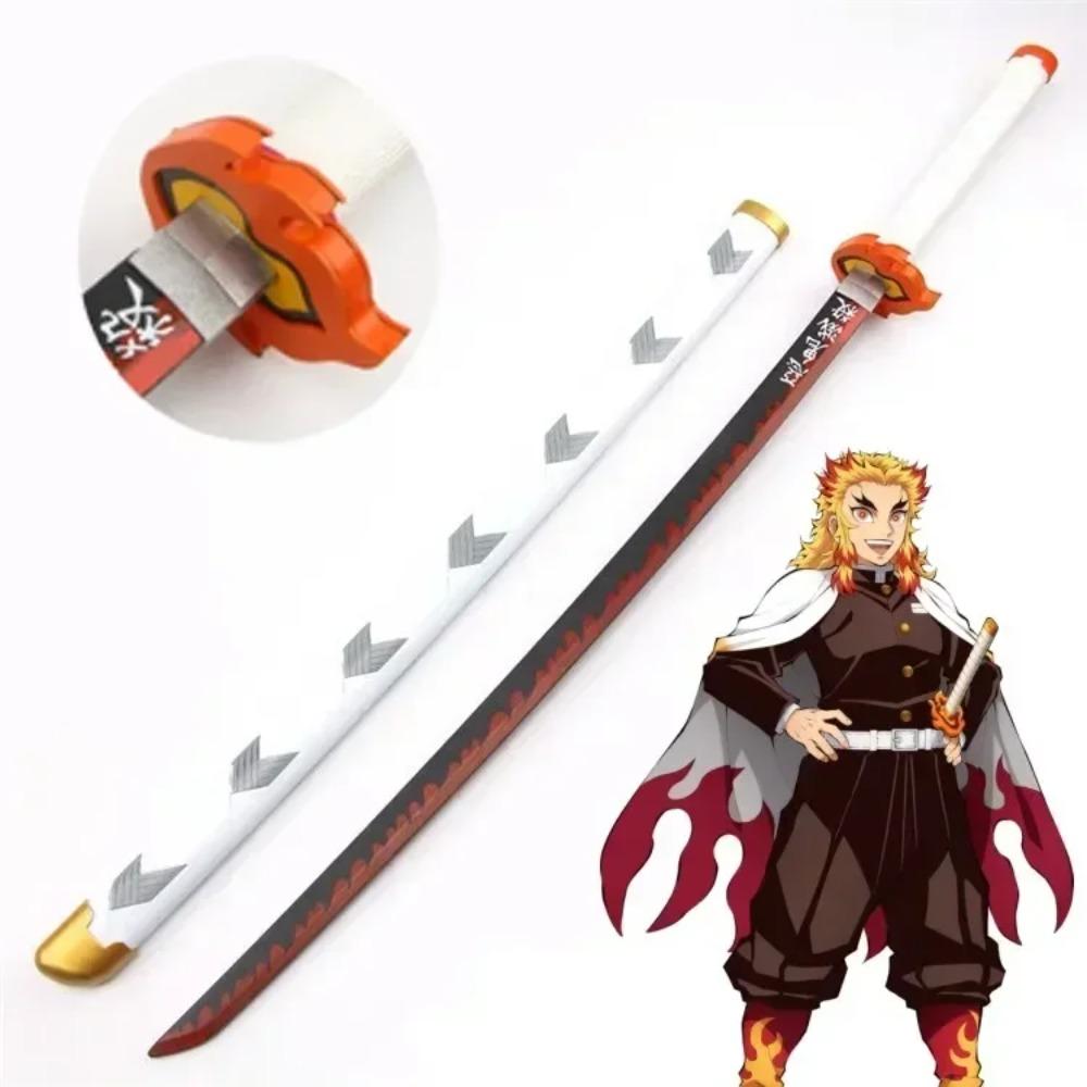 

72/104 см Катана Демонобійник Kimetsu No Yaiba Лезо Аніме Косплей Реквізит Танджіро Міцурі Реальний Розмір Японська Катана Шабля Дитяча Іграшка 72cm