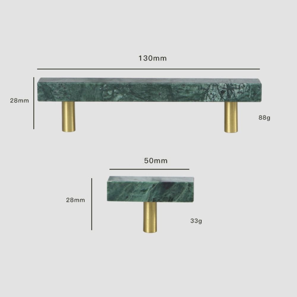 Marble Brass Furniture Handles Elegant Furniture Hardware Kitchen Cabinet Pulls  Bedroom