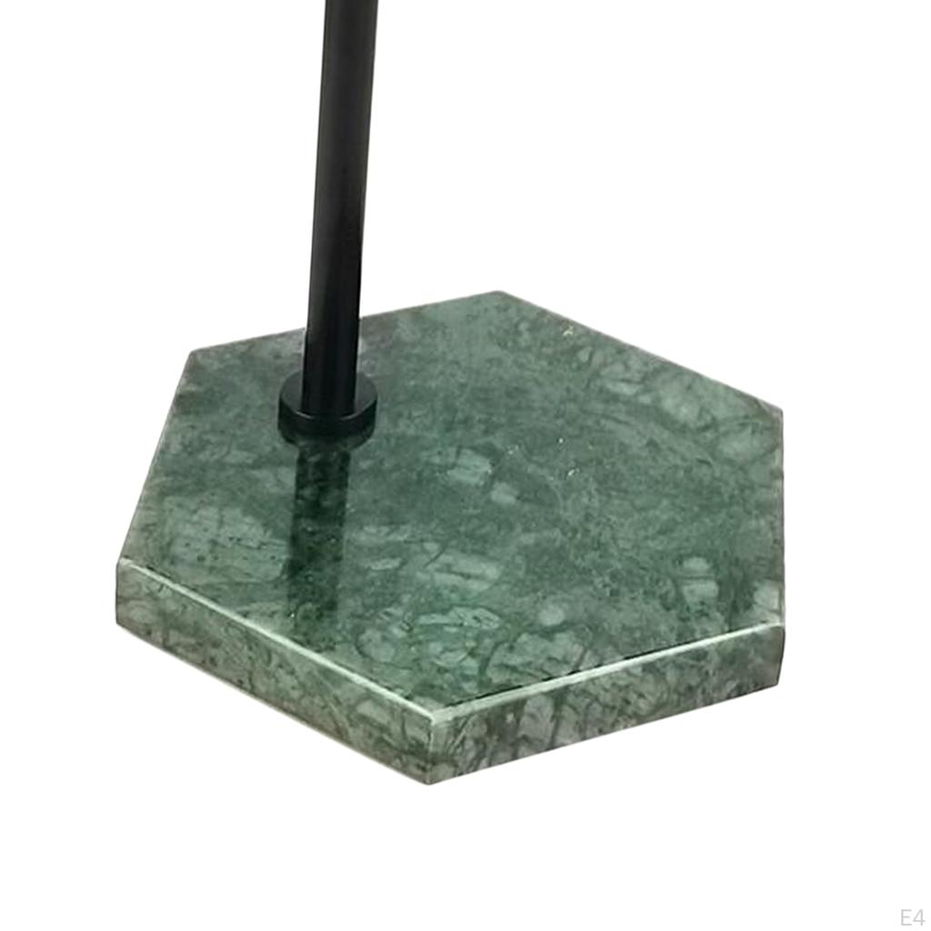 , Jewelry Holder Stand, PU Leather & Marble Watch Display Stand for Watches, Jewelry, Bracelets and