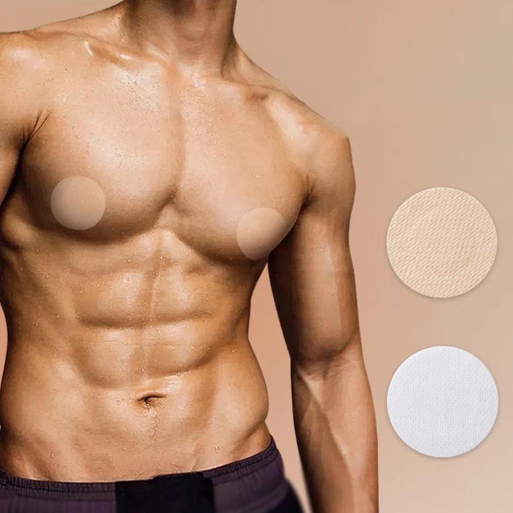 10 Pairs Pasties Men Adhesive Stickers Tape Anti-bulge Sticker 2025 Running Nipple Cover  Men/Women