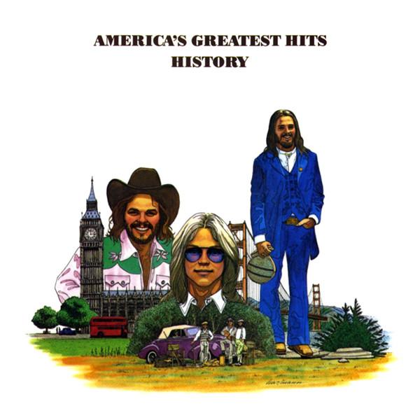 CD AMERICA - Greatest Hits 31102 Warner Bros. Re US Rock Used