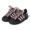 Adidas Originals Superstar 2 Leopard Print Black Be Abrasion Resistant, Lightweight, Balanced Low top Skateboard Shoes JI0079(Team1267-)