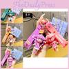Cute Cartoon Midsummer Secret Girl Pvc Keychain Ideal Gift For Parties Moving Get Well