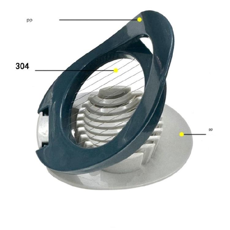 Durable Plastic and Nonrust Steel Eggs Slicers Offering Longevities Multiple Cutting Option for Kitchen Efficiency