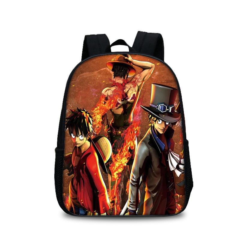 One Piece Backpack For Kids With Nylon Material And Adjustable Straps For School And Daily Use