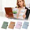 Waterproof 100 Envelopes Money Saving Challenge Embossed Flower Savings Binder  for Lovers&Couples