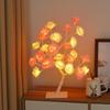 Cherry Blossom LED Rose Tree Light - Decorative Lighting for Christmas, Valentine's Day, and Festivals