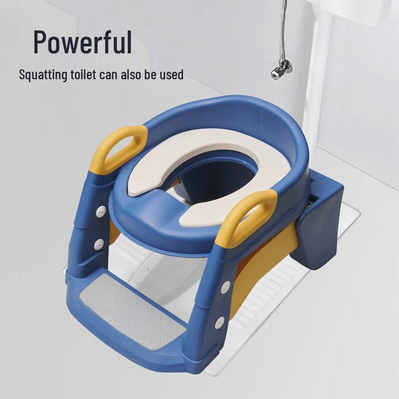 Kids Foldable 3-in-1 Potty Training Seat Ladder