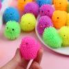 12Pcs LED Puffer Balls Easter Eggs Glowing Toys for Kids Light Up Squeeze Sensory Ball Fidget Toys Easter Egg Fillers Party Favors Easter Basket