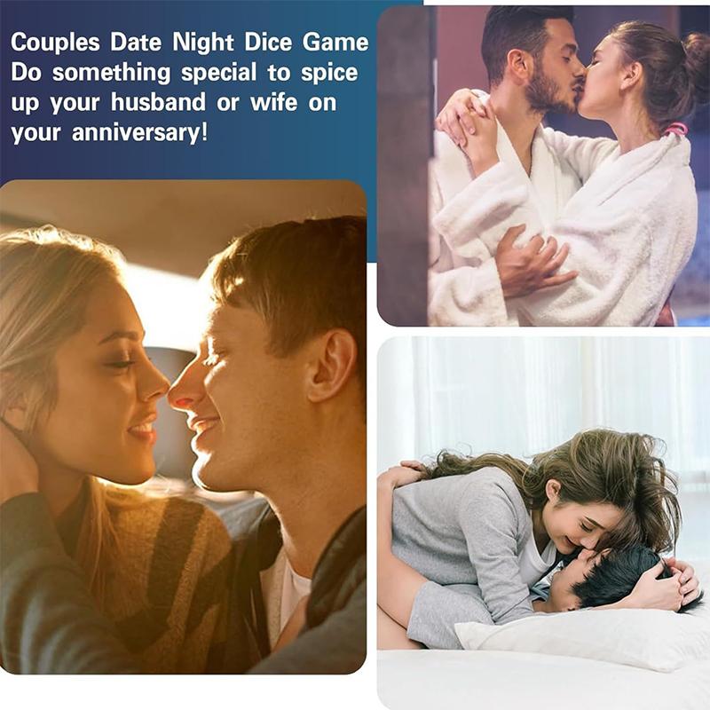 Creative Fun Challenging Couples Roulette Toys Date Night Gift 3D Printed Couple Position Selector Party Game Ornaments