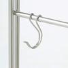 Muji Stainless Steel HookLarge 2 PiecesDiameter 1.52.5cm Silver
