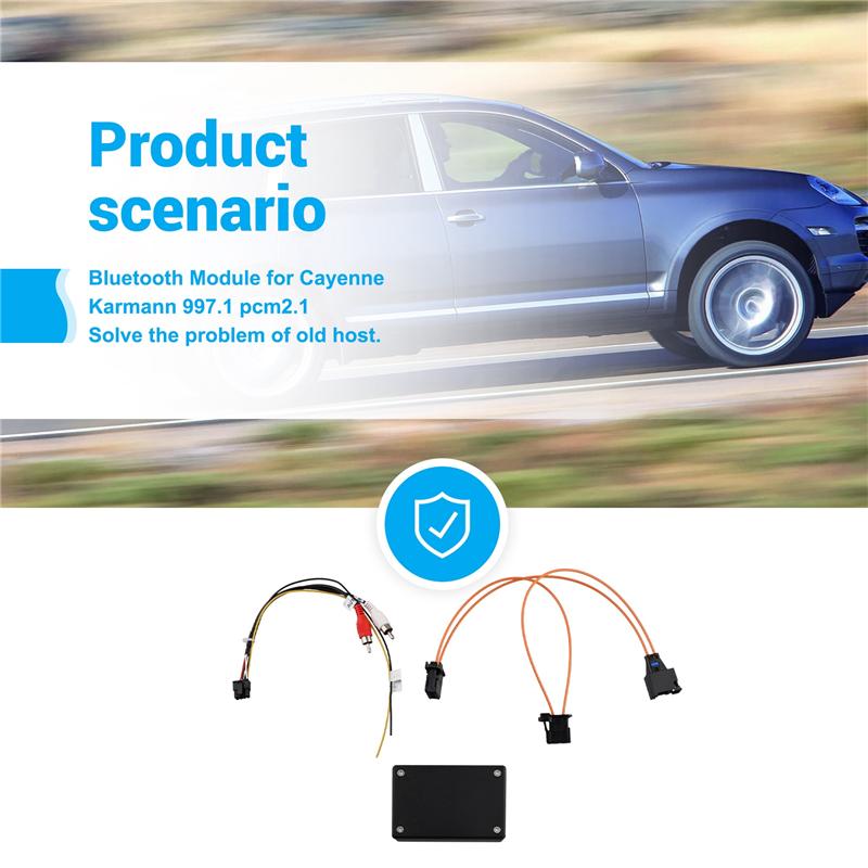 A16P-Car Stereo MOST Fiber Optical Radio Decoder Amplifier Adapter Box For Porsche Cayman 911 Benz ML/GL/SLK
