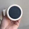 Small Blue Bottle Mug 450ml Ceramic Liner Mug Sealed Traveling With Car-Mounted Cold Coffee Cup Portable Mug