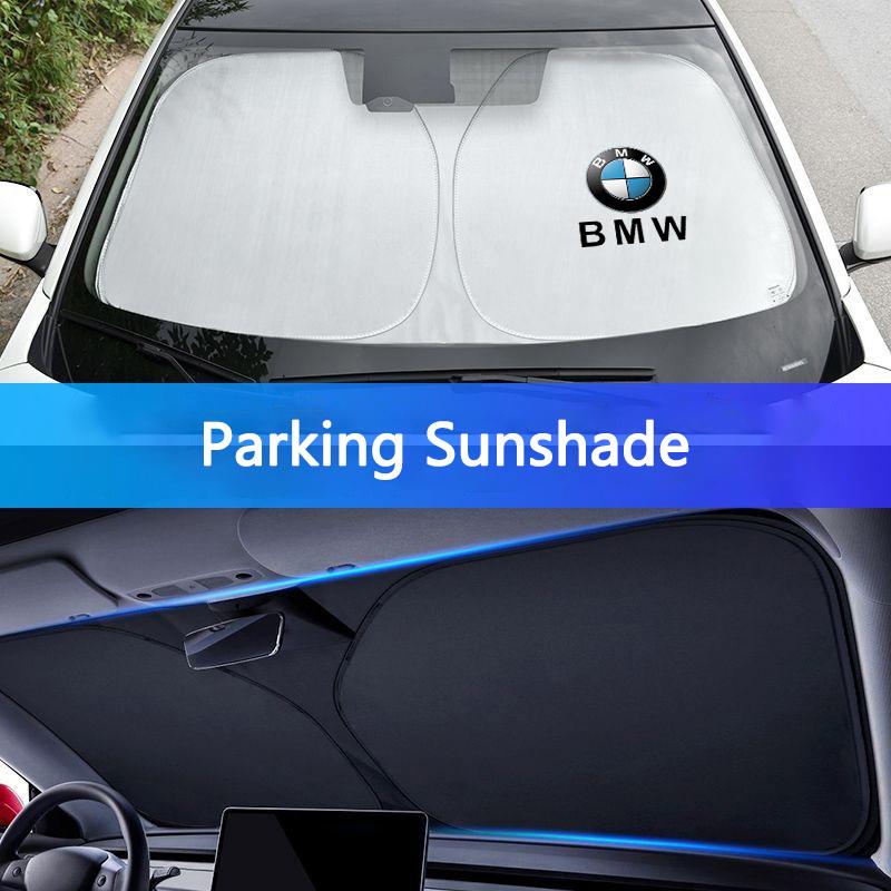 LNMAT1 Car Sticker Car Sunshade Umbrella Windshield - UV Protect Parasol For Bmw M E46 E90 E60 F10 F30 E39 E36 E87 G30 Performance Auto