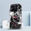 Motorcycle Rider Helmet Soft Cover for Xiaomi Redmi Note 15 14 13 12 Pro Plus Phone Case 14S 11S 11T 11E 10S 10 4G Pattern Shell