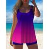 Swimsuit Tummy Tuck Floaty Swimsuit Two-piece Swimsuit Swimming Vest Strap