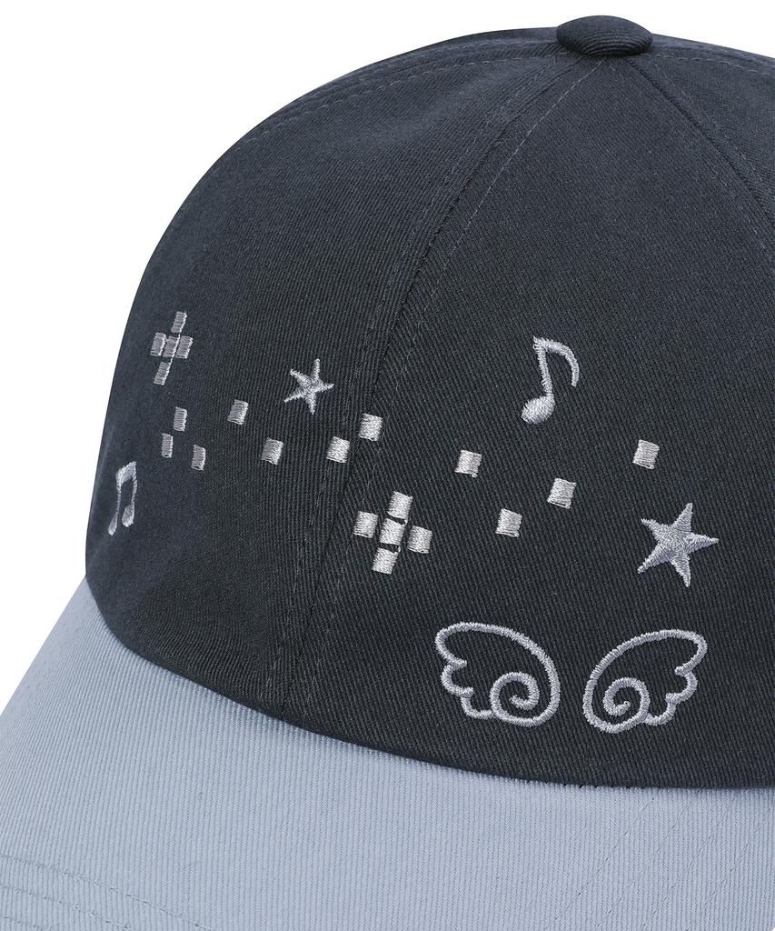 BAUF Angel Melody Ball Cap [Charcoal]
