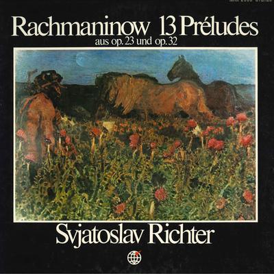 LP Record SVJATOSLAV RICHTER - Rachmaninoff  Preludes Aus Op.23 /  MKX2003 SHINSEKAI 1971 Japan Obi Classical Used