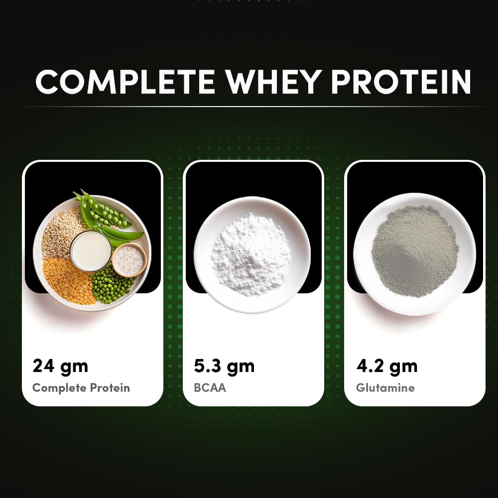 Man Matters Whey Protein Powder Double Chocolate 500 G High Protein Supplement For Workout Strength Recovery Support