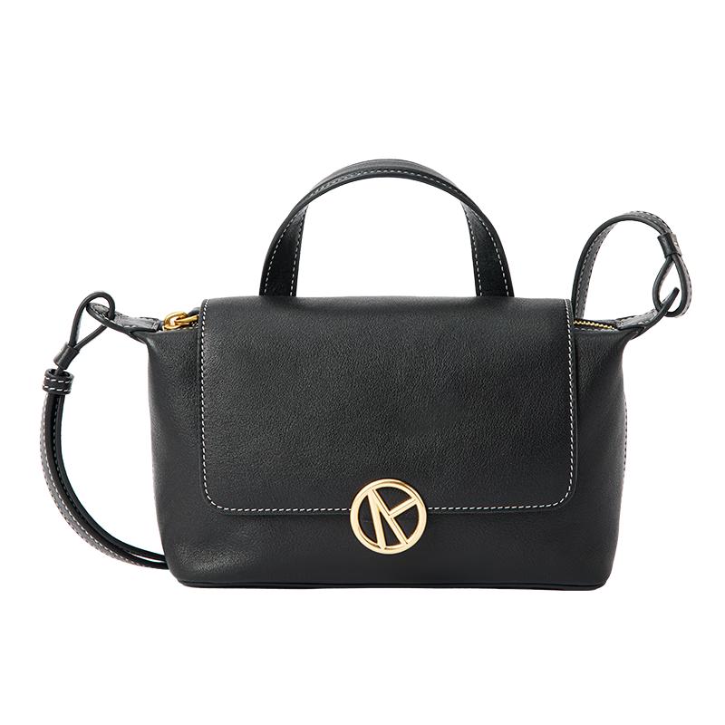 Женская кожаная сумка-кроссбоди VANESSA HOGAN VH в форме пельменя