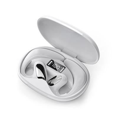 Bone Conduction Earphones with Built-in High-sensitivity Microphone for Enhanced Hearing, Sound Collection, and Reduced Sound Leakage. Ideal for