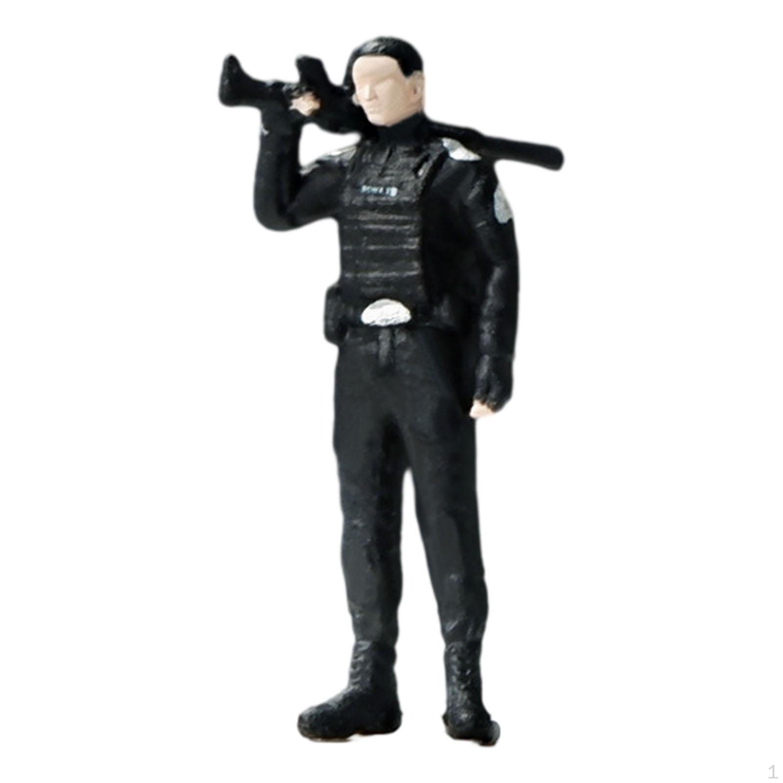 

1/64 Фигурка Модель Раскрашенные вручную Фигурки Коллекционные предметы Ролевая игра Настольное украшение Смола Style E