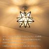 Bon Furniture Ceiling Star Ceiling Lighting LED Bulb for Gold Light, Small, Glass, Shape, Stylish, Fixture, Only, E17, Counter, Cafe, Hallway,