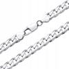 FULL Silver Men' Chain 925 SILVER THICK Pancetka DIAMONDED