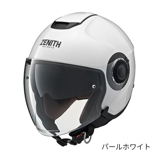 Yamaha Motorcycle Helmet Open Jet Pearl White L Size YJ-22ZENITH 90791-2372L