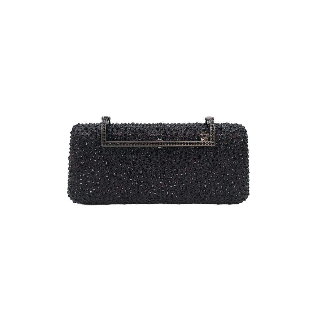 Fashion Wool Diamond Handbag Women's 2026 Spring New Fashion Exquisite Dinner Bag Shoulder Messenger Bag Bag