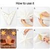 Hollow Star Hanging Pendant Eid Mubarak Ramadan Kareem Decoration Lantern 2025 Islamic Muslim Party Supplies Christmas Birthday