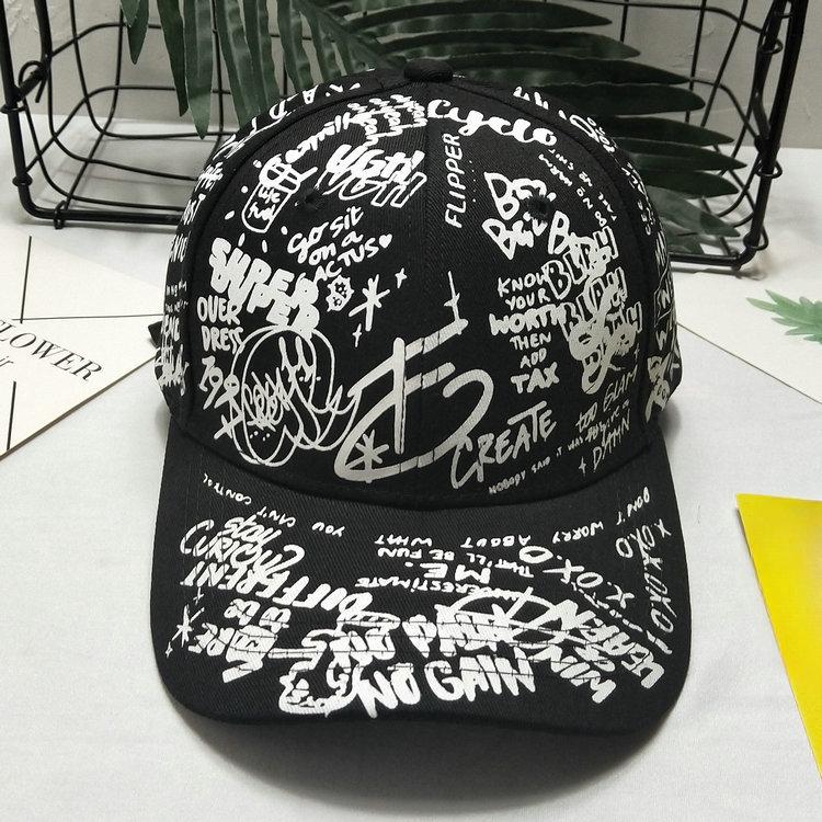 

Корейский стиль Мода Граффити Хип-хоп Красная бейсболка Девушка Харадзюку Изогнутый козырек Спорт Молодежная Уличная Индивидуальность Бейсболка Мужская Adjustable