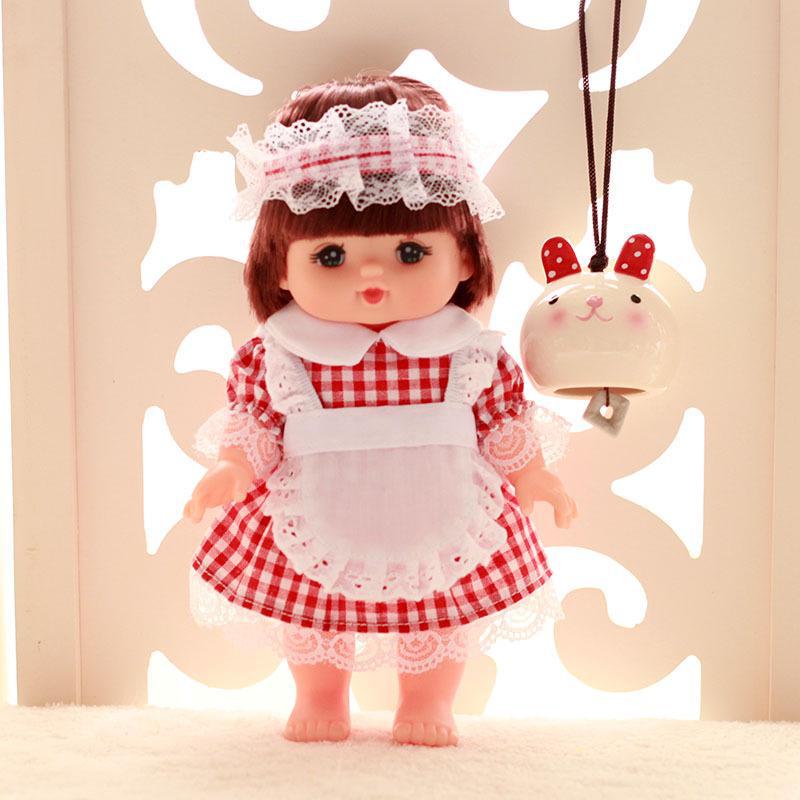 Xiaolemei Joint Doll Set: Outfit & Playhouse Set for Girls