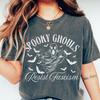 Comfort Colors Spooky Ghouls Ghost Shirt and Kids Tshirt - Halloween Anti Fascism Tee