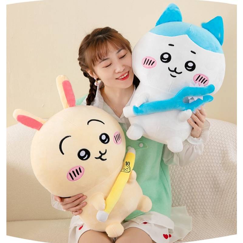 Hachiware Usagi Chiikawa Plush Toy Cuddly Cartoon Children Holiday Doll Pillow