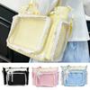 Cute Japanese Ita Bag Transparent Large Capacity Lolita Shoulder Bag Tote Handbag Women