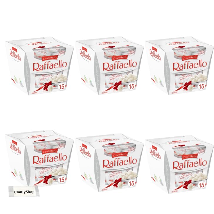 

Ferrero Raffaello x 6 Roche Coconut Almond Valentine White Day Present [Набор 6] T-15 (150г штук)