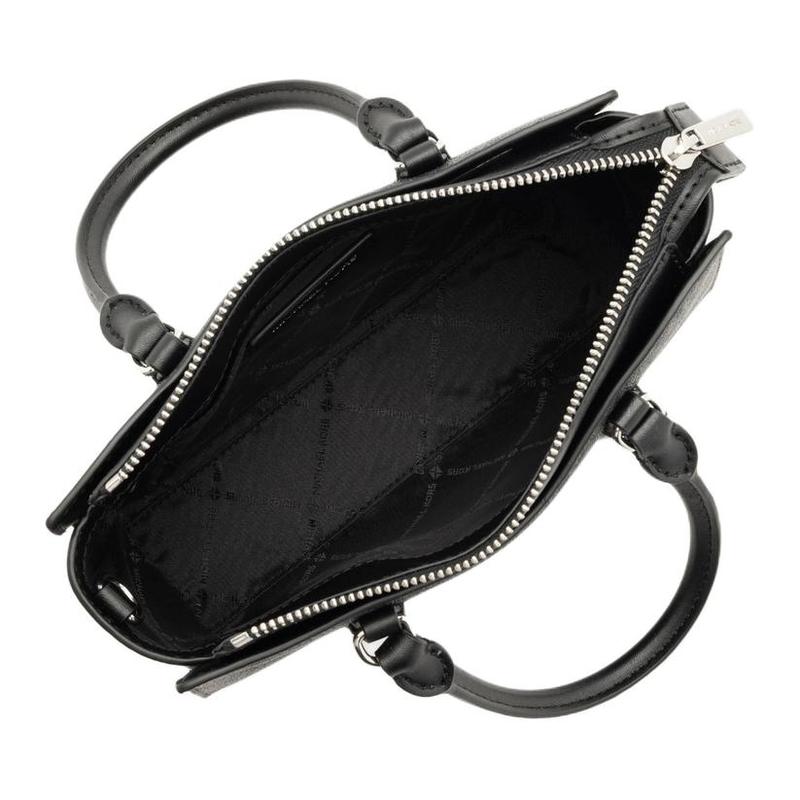Michael Kors ARDEN ARDEN Logo Print Coated Canvas Shoulder Crossbody Tote Small Women's Black