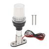 6in LED Boat Stern Light 360 Degree All Around 316 Stainless Steel Navigation Anchor Light for Marine Boat Yacht
